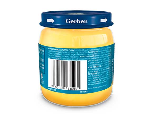 Compota GERBER de Mango