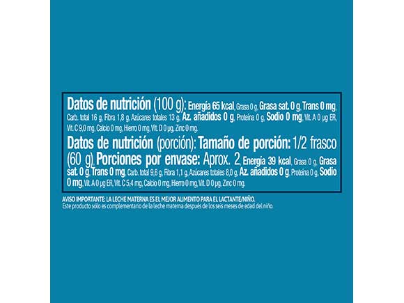 Compota GERBER de Mango