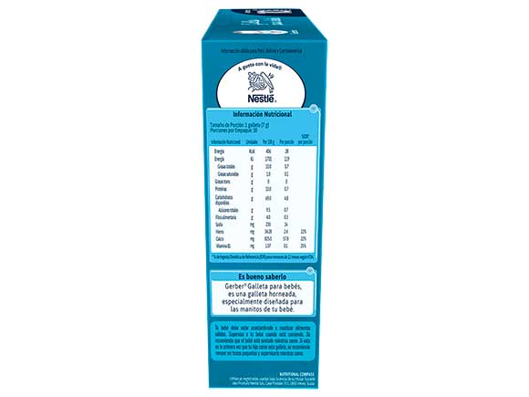 Galletas para bebés GERBER