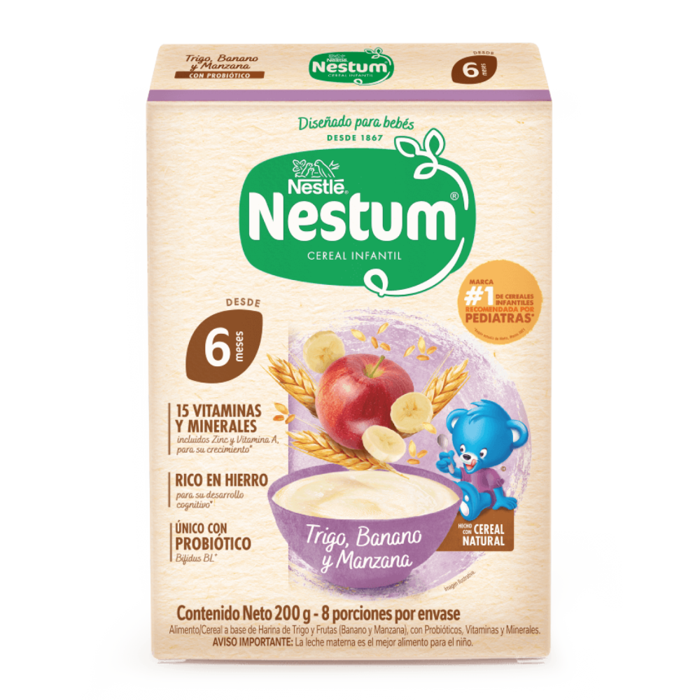 NESTUM® TRIGO BANANO Y MANZANA
