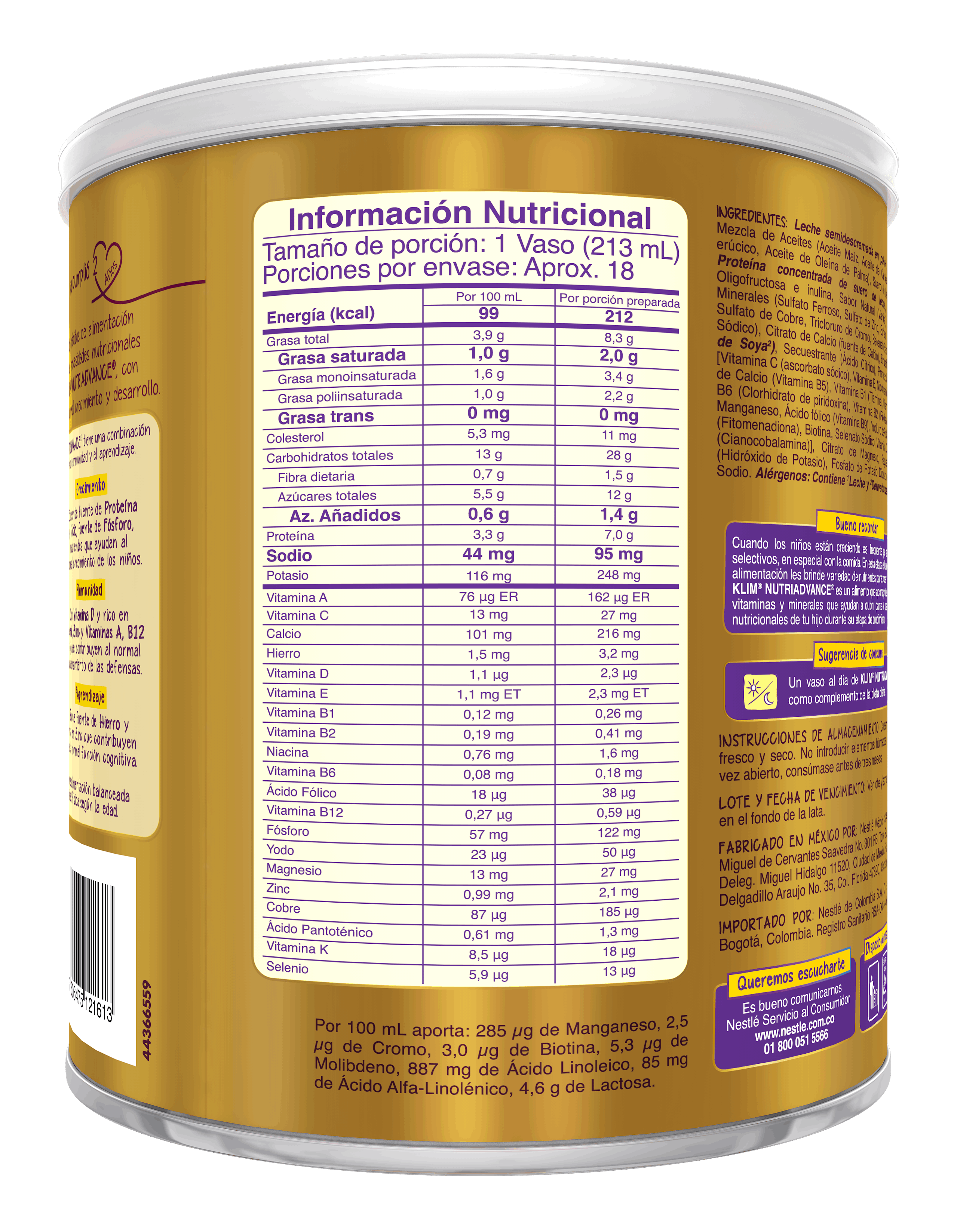 Klim® Nutriadvance®