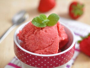 Sorbete de Fresa con NAN Sorbete de Fresa con NAN