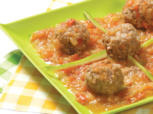 Albóndigas con NESTUM® 5 Cereales Albóndigas con NESTUM® 5 Cereales