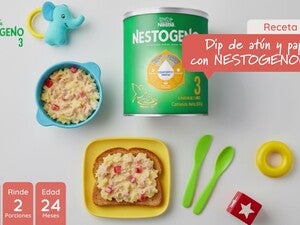 Dip de atún y papa con NESTOGENO® 3