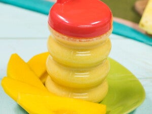 Sorbete de piña y mango con NESTUM® TRIGO MIEL