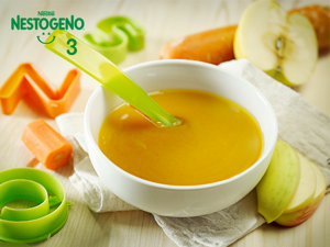 Sopa de Zanahoria y Manzana NESTOGENO® 3 Sopa de Zanahoria y Manzana NESTOGENO® 3