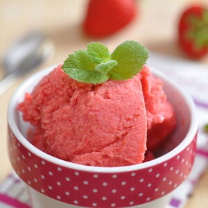 Sorbete de Fresa con NAN