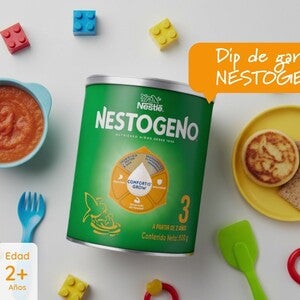 Dip de garbanzo con NESTOGENO® 3