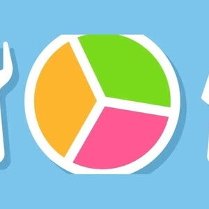 Conoce las porciones adecuadas en la comida para niños Grafica ilustrativa de distribución de alimentos