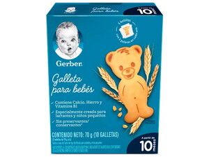 Galletas para bebés GERBER Galletas para bebés GERBER