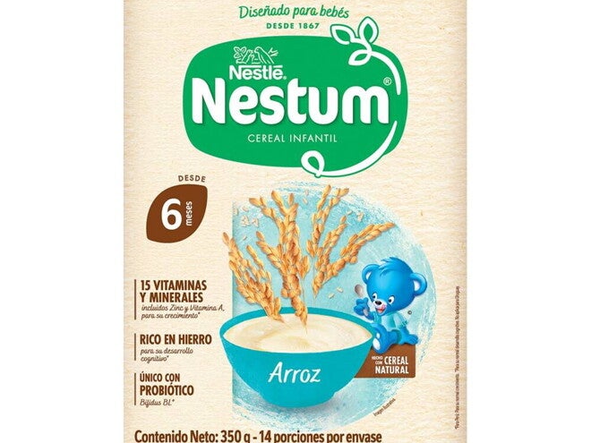 Cereal infantil Nestum arroz