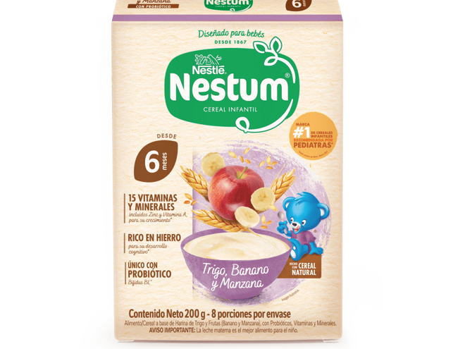 NESTUM® TRIGO BANANO Y MANZANA