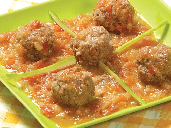 Albóndigas con NESTUM® 5 Cereales Albóndigas con NESTUM® 5 Cereales