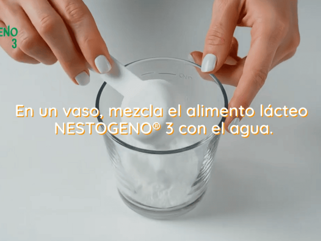 Dip de garbanzo con NESTOGENO® 3