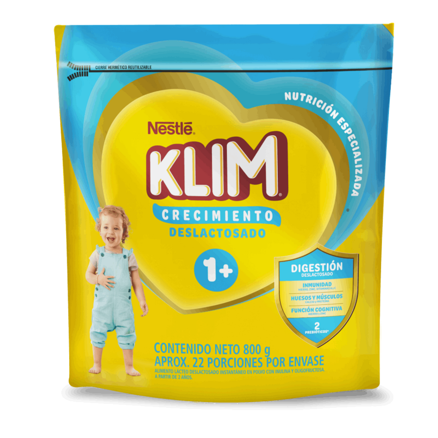 KLIM® CRECIMIENTO 1+ Deslactosado