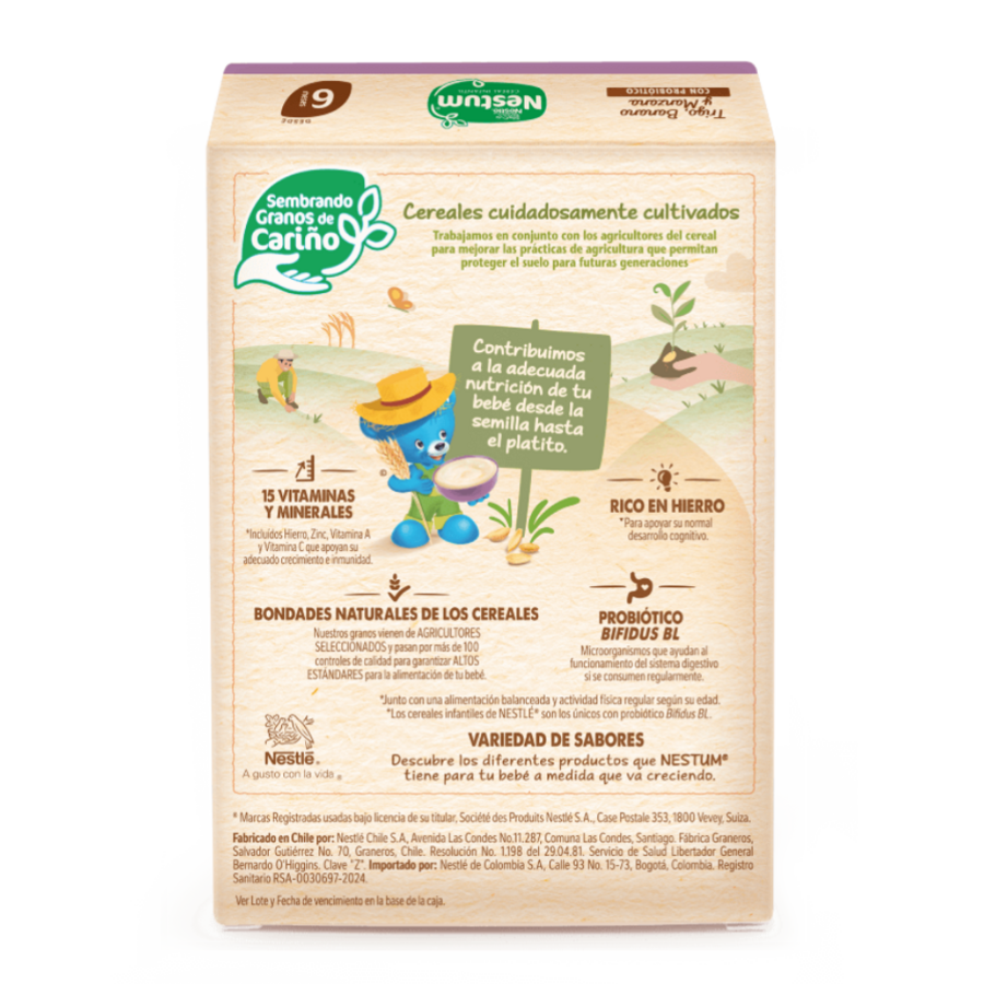 NESTUM® TRIGO BANANO Y MANZANA