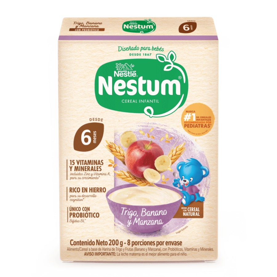 NESTUM® TRIGO BANANO Y MANZANA