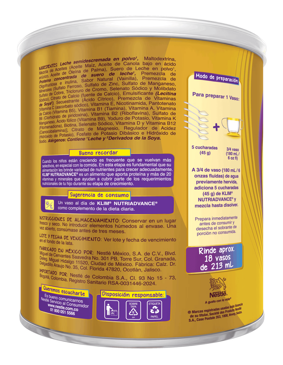 Klim® Nutriadvance®