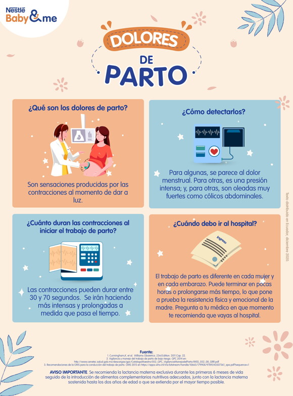Como detectar los dolores de parto Dolores de parto