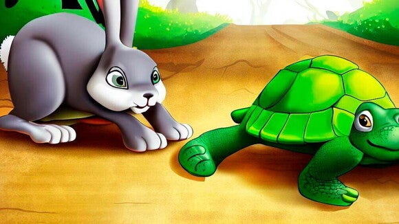 La liebre y la tortuga La liebre y la tortuga