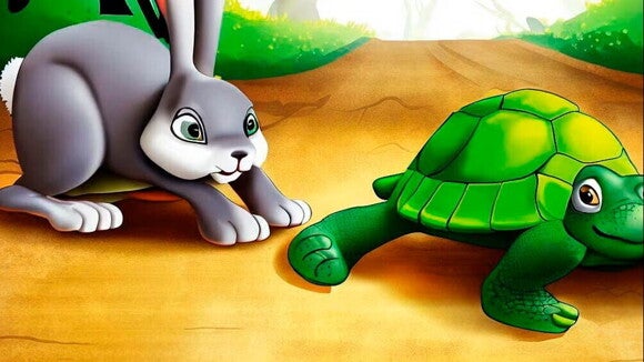 La liebre y la tortuga