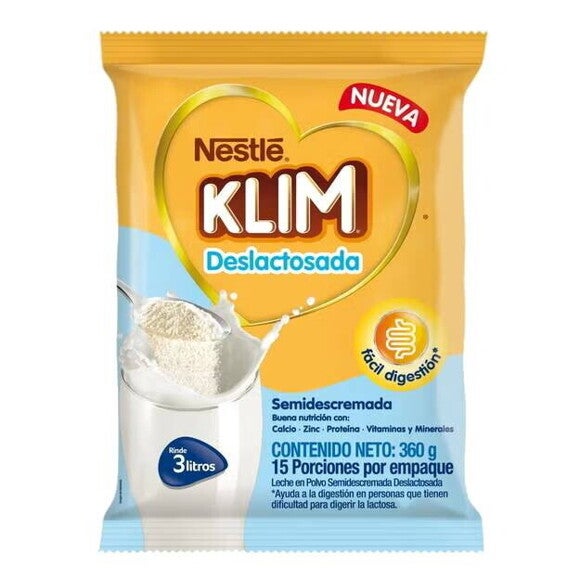 Leche para niños KLIM ® Deslactosada excelente fuente de nutrición especializada. Leche para niños KLIM ® Deslactosada excelente fuente de nutrición especializada.