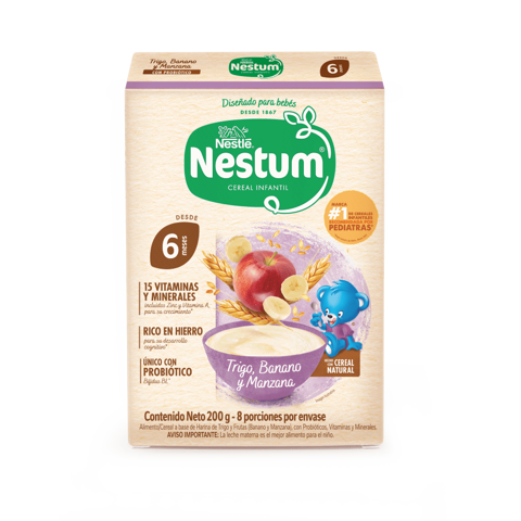 NESTUM® TRIGO BANANO Y MANZANA